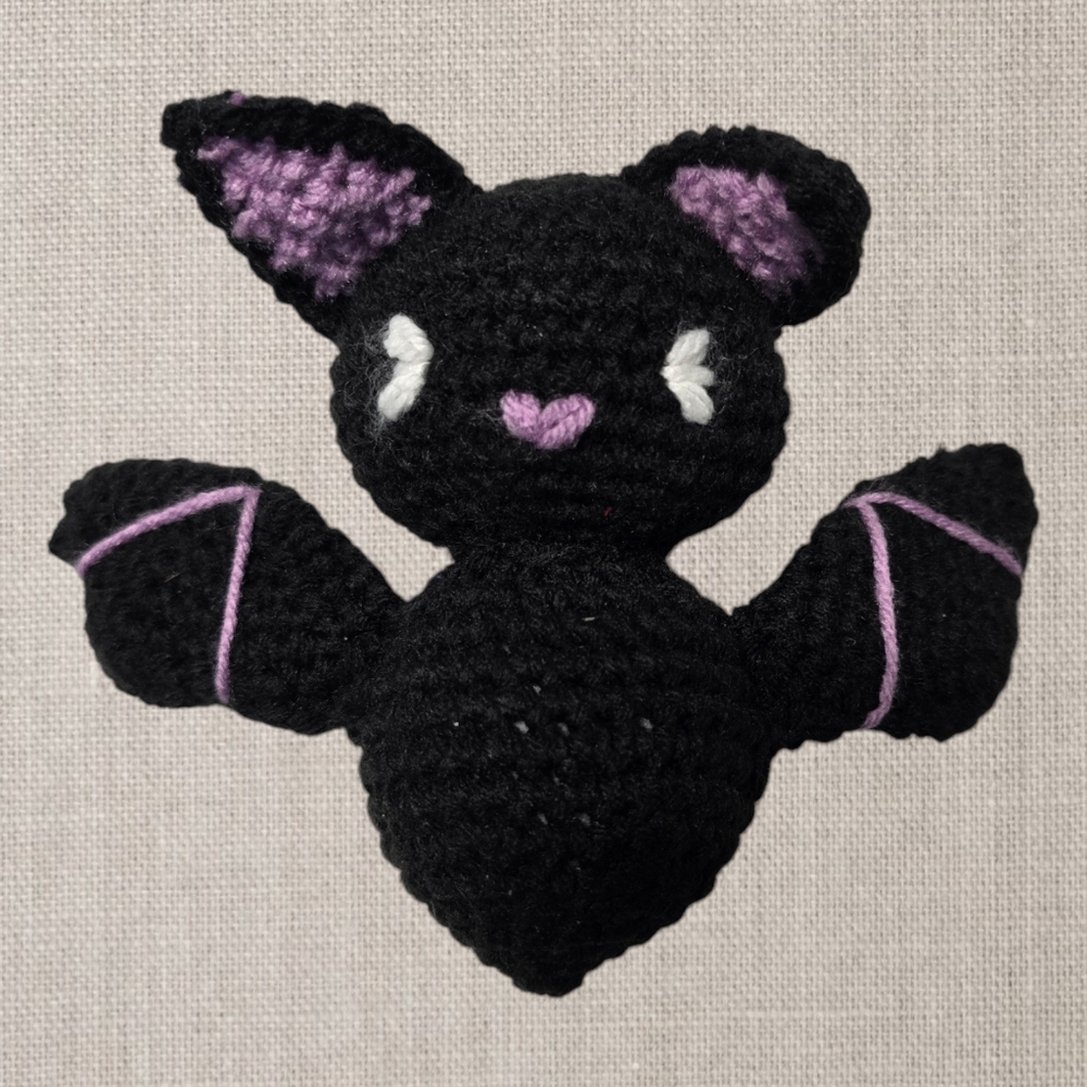 Crocheted Bat